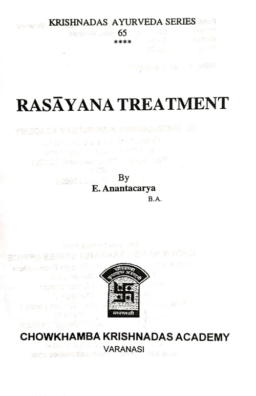 Rasayana Treatment